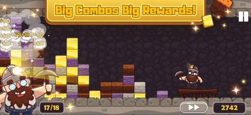 Gold Mine - Match 3 screenshot