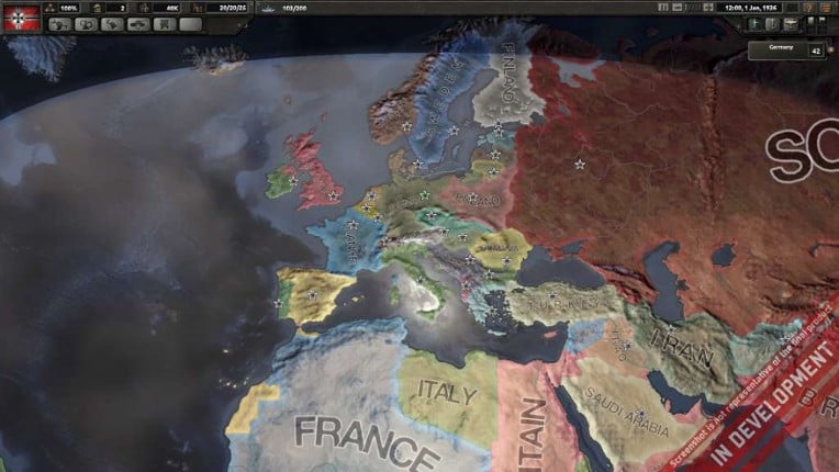 Hearts of Iron IV screenshot