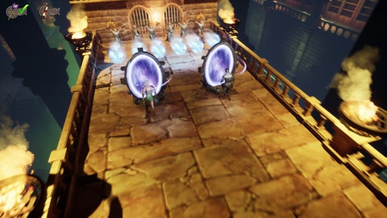 RUNNER HEROES: The curse of night and day screenshot