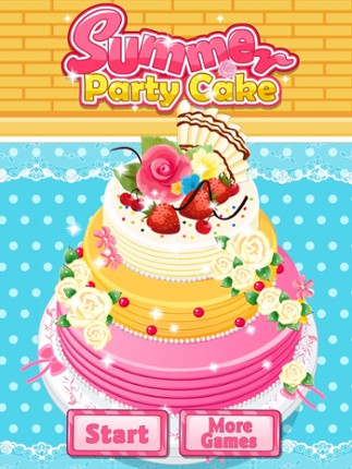 Summer Party Cake - Cooking games for free screenshot
