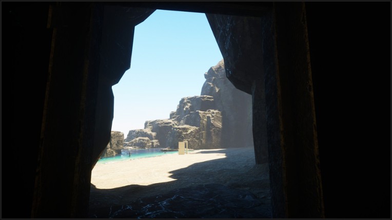 The Clock the Queen and the Door on the Beach screenshot