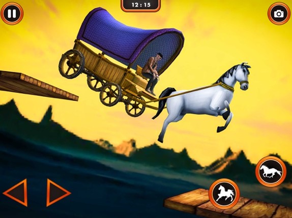 Ultimate Horse Cart Stunt Race screenshot