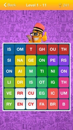 Worders: Word Parts - new word search puzzle game, find, gather and guess words on the field screenshot