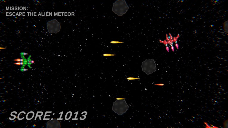 Alien Meteor Escape screenshot