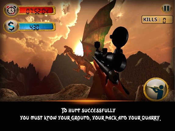Dragon Hunter 3D - Sniper screenshot