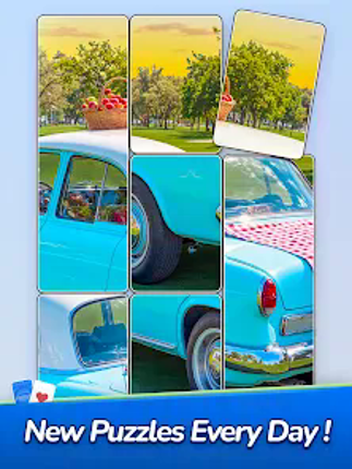 Jigsawcard Solitaire Puzzle screenshot