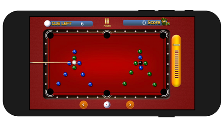 Pool Table Game screenshot