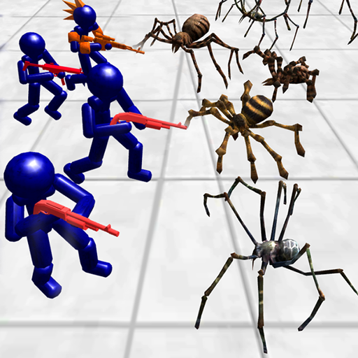 Games like Stickman Spiders Battle Simula