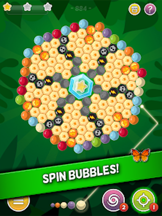 Spinning Bubble Cloud: Match-3 screenshot