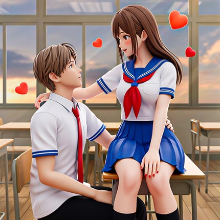 School Love Life: Anime Games Image