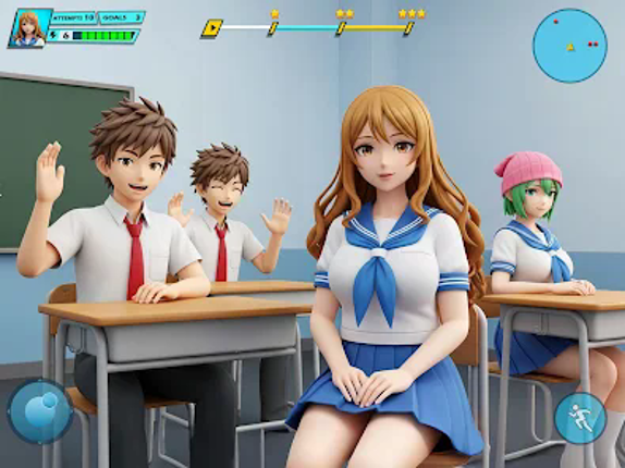 School Love Life: Anime Games Image