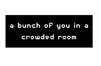 a bunch of you in a crowded room Image