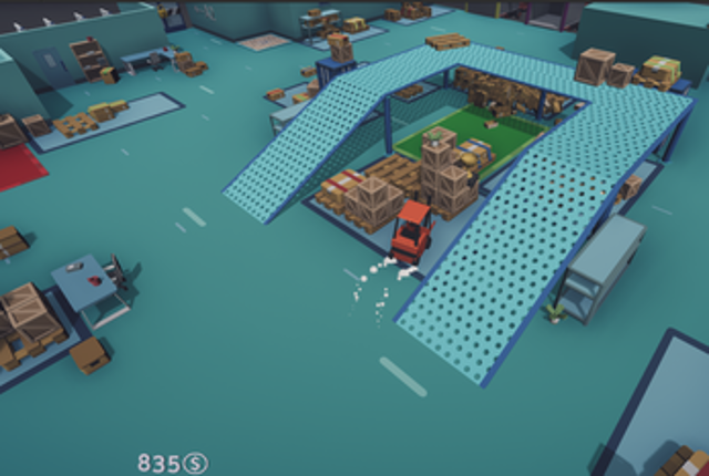Box Stack: A Forklift Game Image