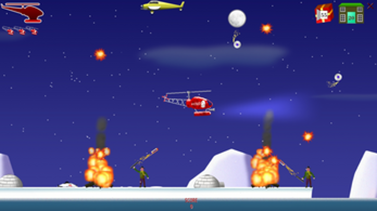 Christmas Copter Crisis screenshot