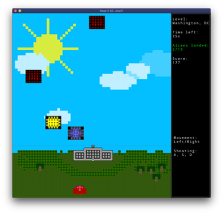 Keep it Ali...ens!!! (LD46) screenshot