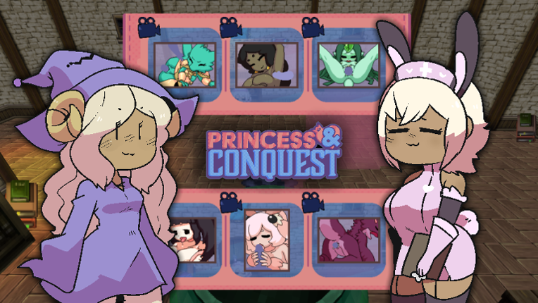 Princess & Conquest - 3D Gallery! Game Cover