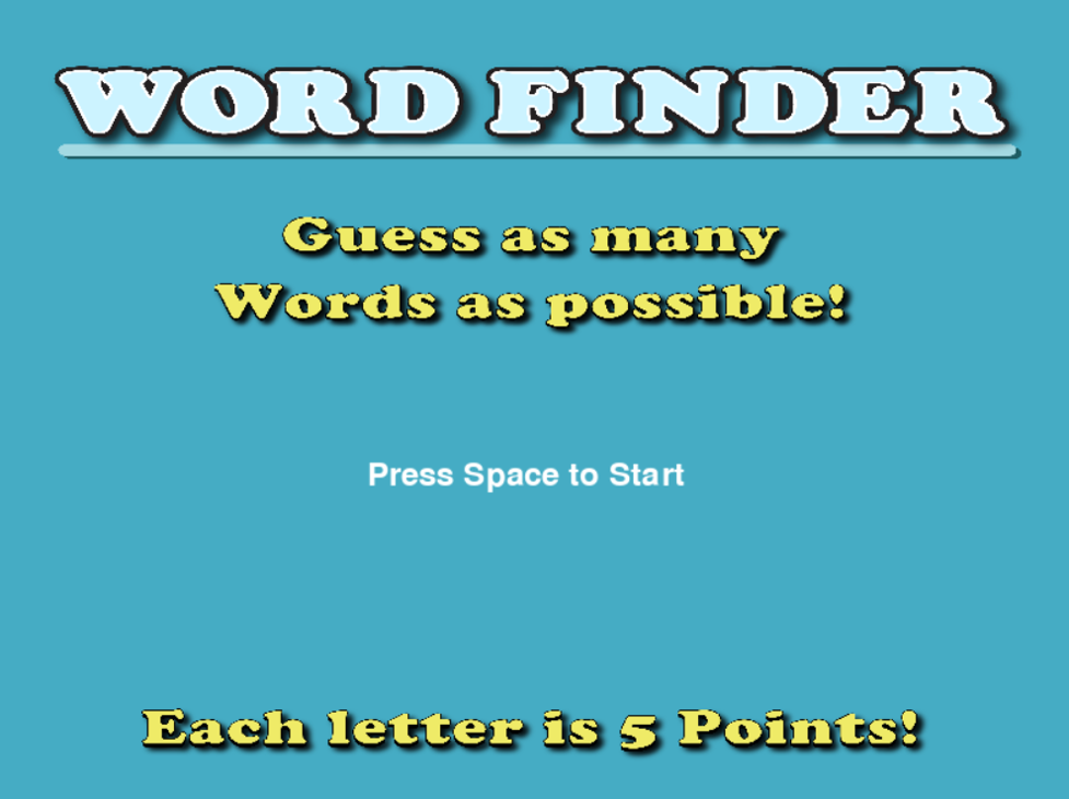 Games like Word Finder