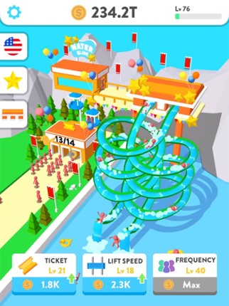 Idle Water Slide screenshot