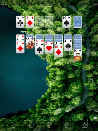 Klondike · Solitaire screenshot