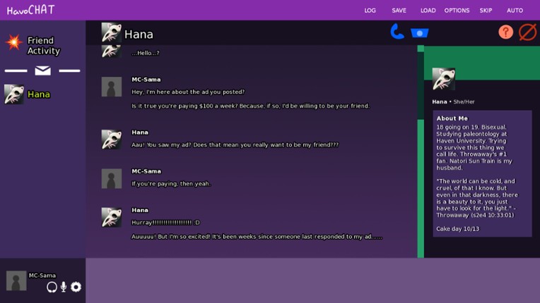 Loser Named Hana screenshot