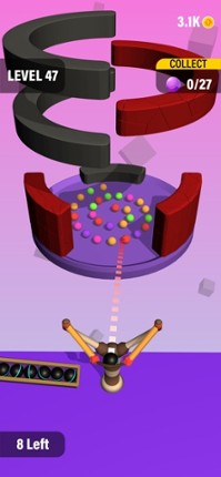 Marble Toss 3D Image