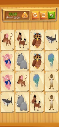 Memory Cartoon - Animals screenshot