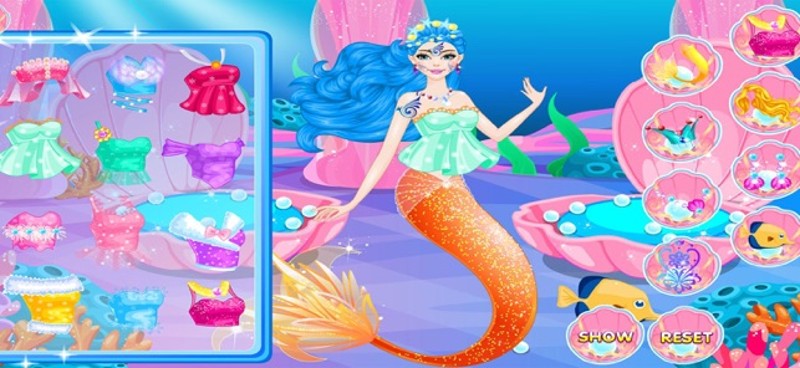 Mermaid Games, Dressing & Hair screenshot
