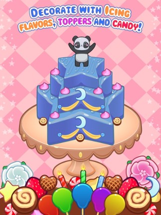 My Cake Maker - Create, Decorate and Eat Sweet Cakes screenshot