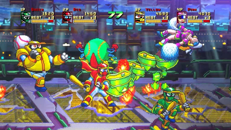 Ninja Baseball League-Man: Bases Loaded screenshot