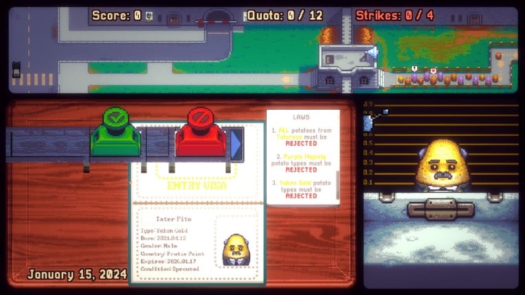 Spud Customs screenshot