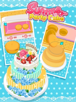 Summer Party Cake - Cooking games for free screenshot