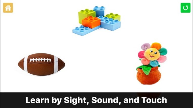 Toddler Games - Learn First Words with Photo Touch screenshot