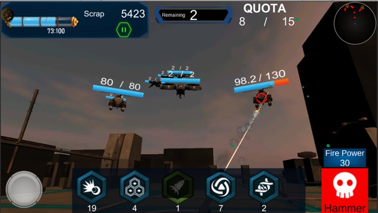 UNI TURRET screenshot