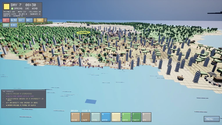 VOXEL ISLE SIMULATOR screenshot