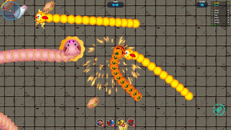 Worm Wars screenshot