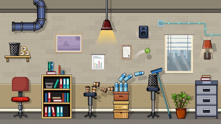 Ball at Work: The Ultimate Speedrun Platformer! screenshot