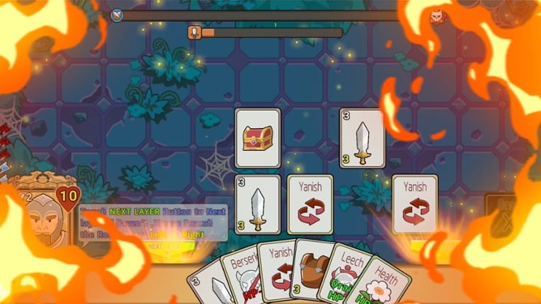 Brave Hero:Puzzle Dungeon Card screenshot
