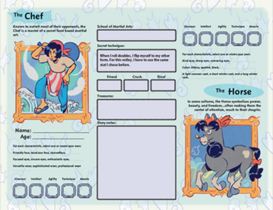 Fifty Fifty, a Ranma 1/2 Inspired RPG Image