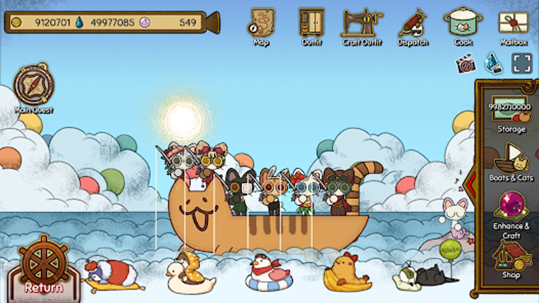 Cat Odyssey: Fishermeow screenshot