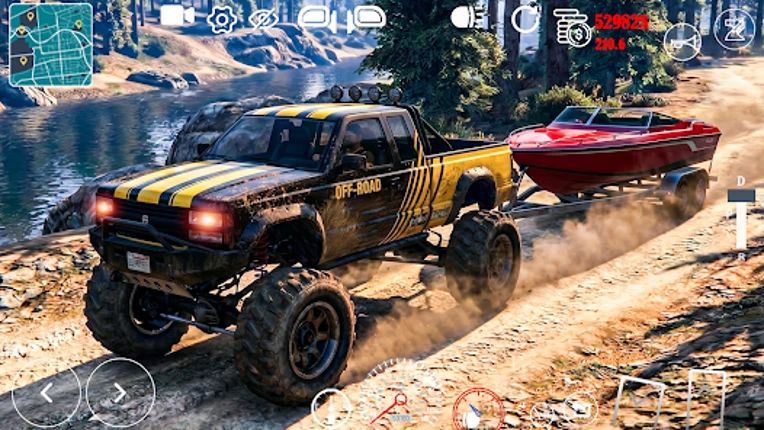 Open World Vehicle Driving Sim Image