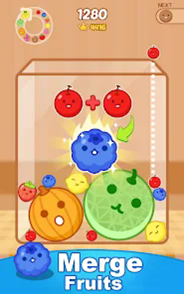 Fruit Merge - Drop merge screenshot