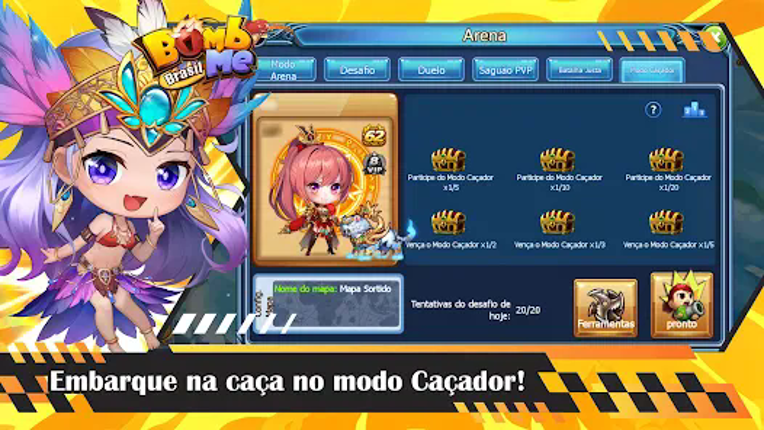 Bomb Me Brasil - Jogo de Tiro screenshot