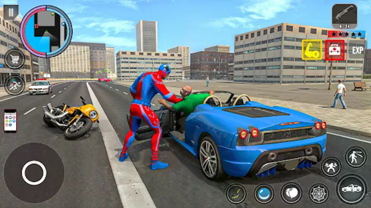 Rope Action City Fighting Game screenshot