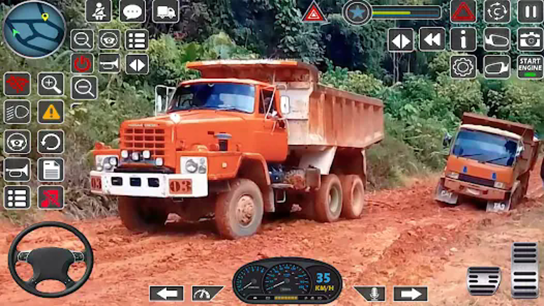 Mud Truck Driving Games 3D screenshot