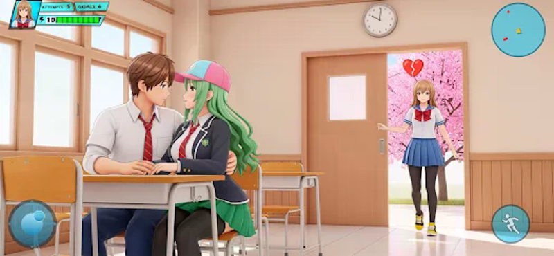 School Love Life: Anime Games screenshot