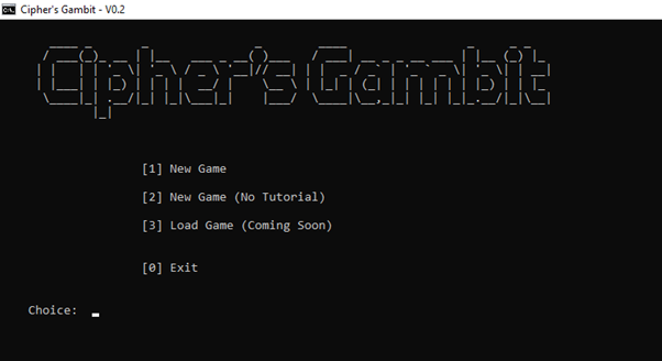 Games like Cipher's Gambit