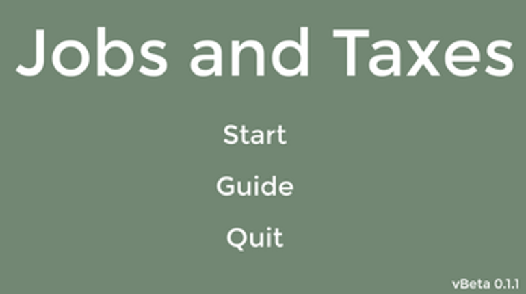 Jobs And Taxes Image