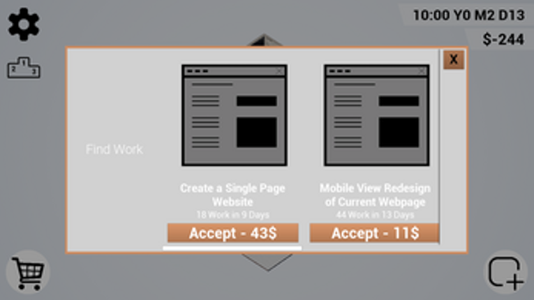 Web Developer Simulator PC screenshot