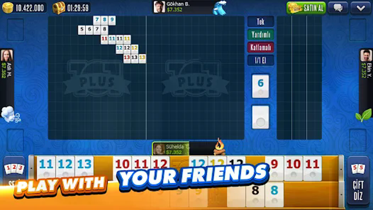 101 Okey Plus Rummy Board Game Image