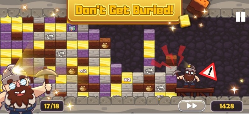 Gold Mine - Match 3 screenshot